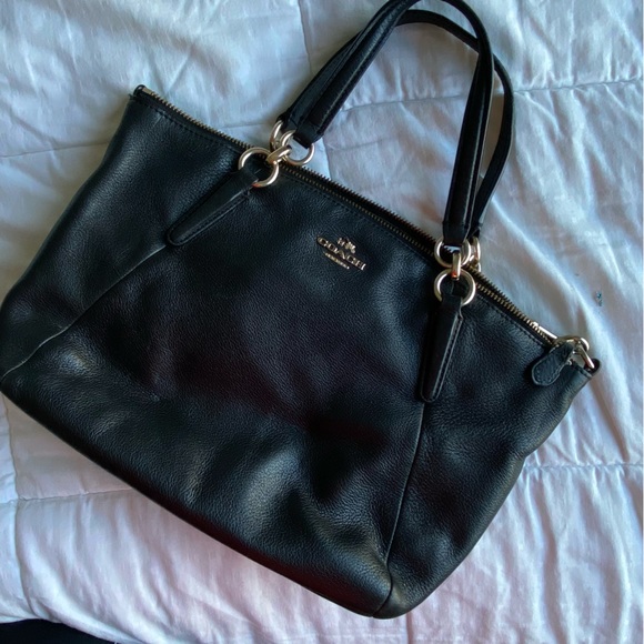 Coach Leather Handbag - Picture 1 of 14